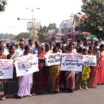 Endosulfan victims Protest