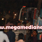 Bus overturns at Kulashekar