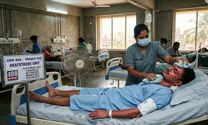 Heatstroke-Treatment
