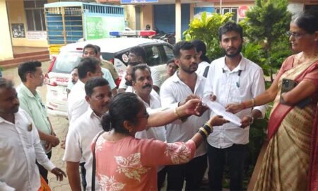 Yedapadavu-Water-protest